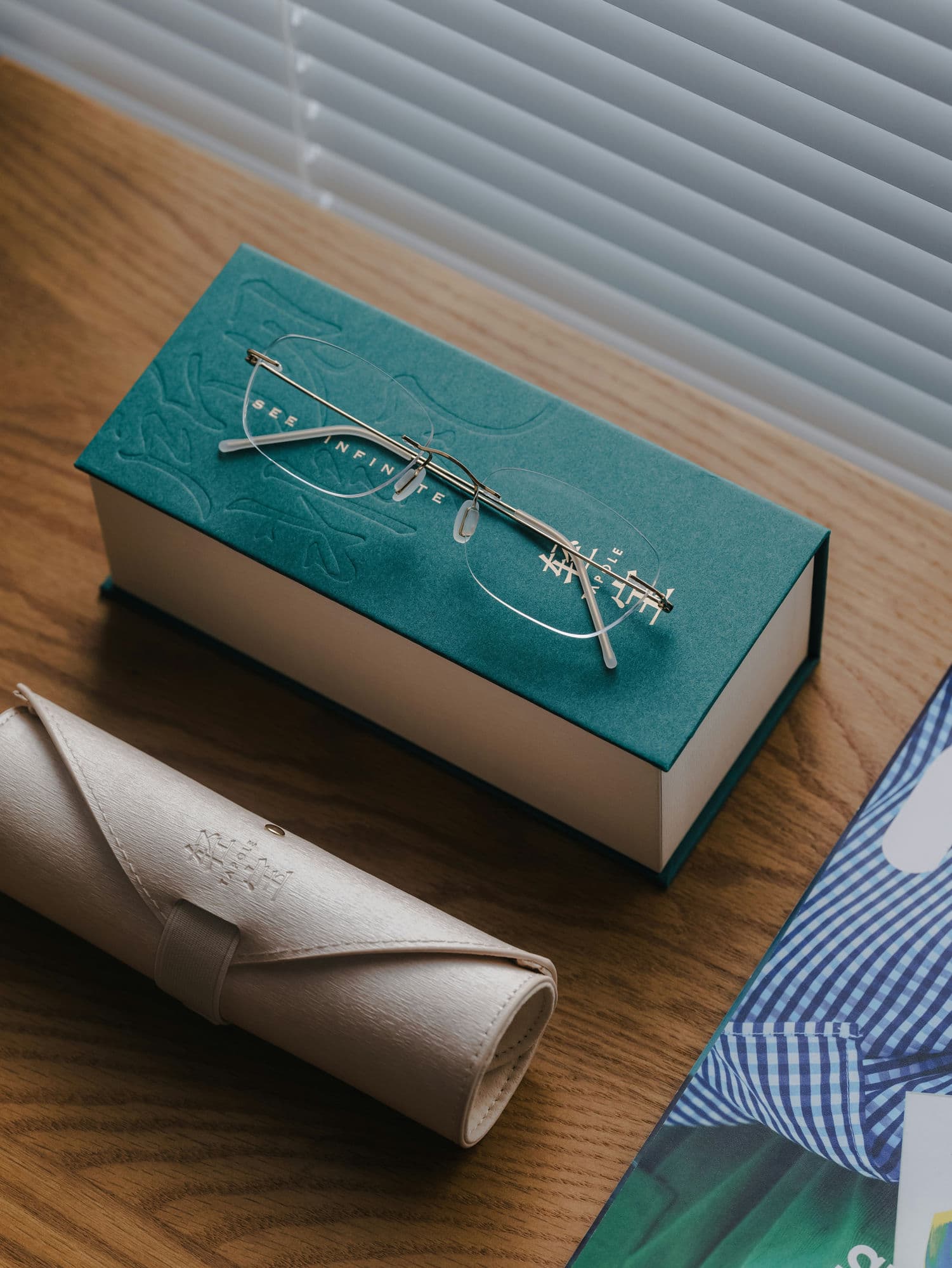 Estuche premium para gafas